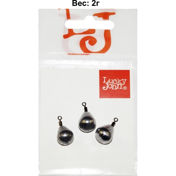 Грузa LUCKY JOHN JIG RIG 2г, уп. 3шт LJJR-0020
