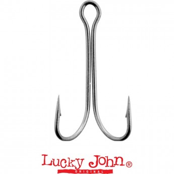 Крючки-двойники LUCKY JOHN PREDATOR LJH121 №2/0, 4 шт