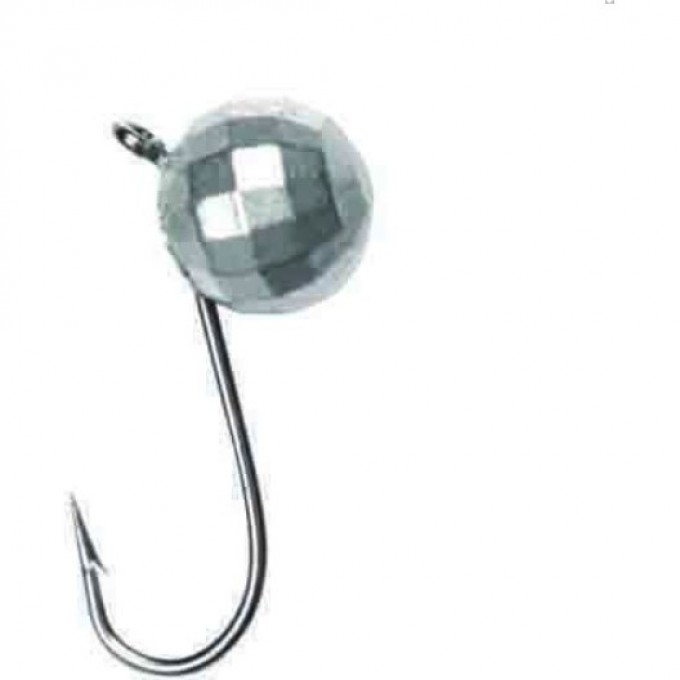 Мормышка вольфрамовая LUCKY JOHN SALMO ШАР граненый с петелькой 30мм, цвет 01 LJ02030-01