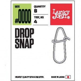 Застежки LUCKY JOHN PRO SERIES DROP SNAP 002 8Шт