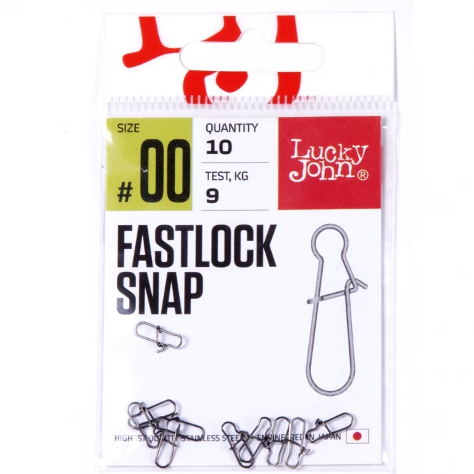 Застежки LUCKY JOHN PRO SERIES FASTLOCK SNAP 000 10Шт. LJP5111-000